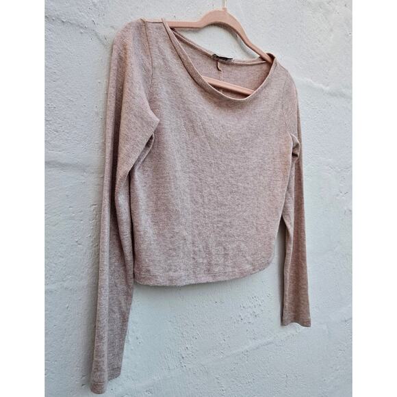 Suite Benedict Sweater Womens Small Pink Bow Pastel Cropped Soft Girl Coquette - Picture 3 of 10